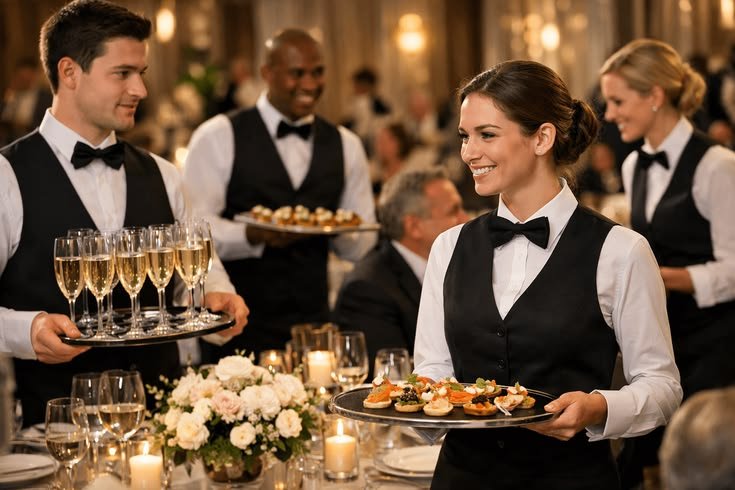 Professional Event Hospitality Team